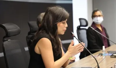 La magistrada de la JEP, Lily Rueda.