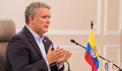 El Presidente de la República, Iván Duque.