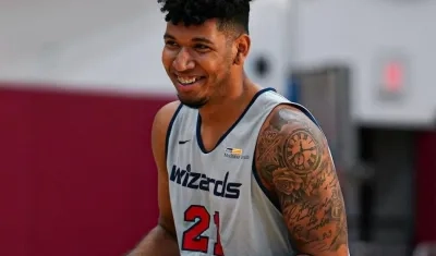 Jaime Echenique, basquetbolista barranquillero. 