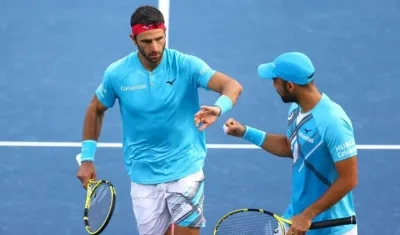 Juan Sebastián Cabal y Robert Farah. 