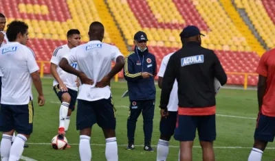 Reinaldo Rueda, DT de la selección Colombia. 