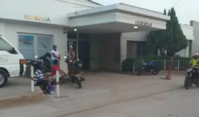 A esta clínica llegaron las 10 personas intoxicadas. 