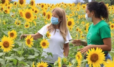 La Gobernadora del Atlántico, Elsa Noguera.