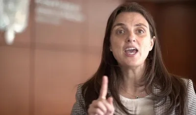 La Ministra de las TIC, Karen Abudinen.