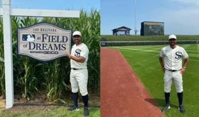 Luis 'El Mello' Sierra, coach de los Medias Blancas de Chicago. 