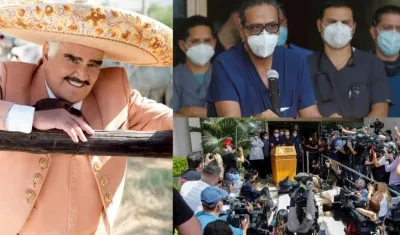 El estado de salud del cantante Vicente Fernández fue entregado por el neurocirujano Francisco López González. 