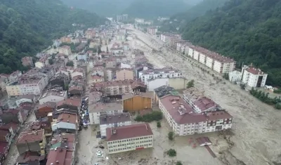 Kastamonu es la región más afectada por las inundaciones en Turquía.