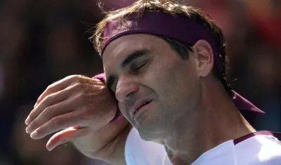El tenista suizo Roger Federer.