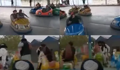 Imágenes de los talibanes.