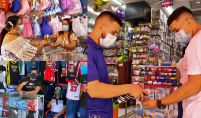 Reactivación en las galerías y centros comerciales de Barranquilla.