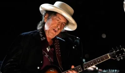 El cantautor Bob Dylan.