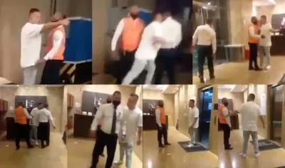 Imágenes del suceso.