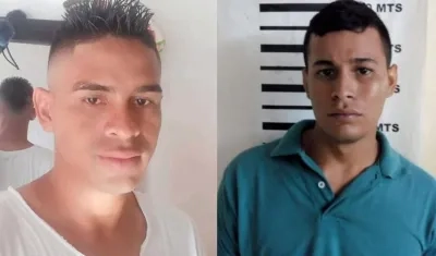 Jeison John González Aragón y Alí Sebastián Pérez Suárez.