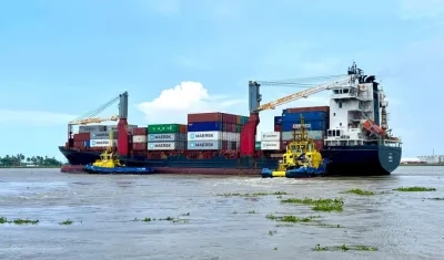 Canal de Acceso al Puerto de Barranquilla.