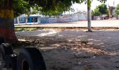 Cancha del barrio Pumarejo