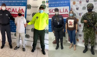 Ángel Olmedo Pesantez Narváez y Marcela Salas Gallego.