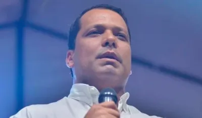 El gobernador del Cesar, Luis Alberto Monsalve Gnecco.