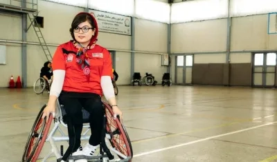 Nilofar Bayat, jugadora afgana. 