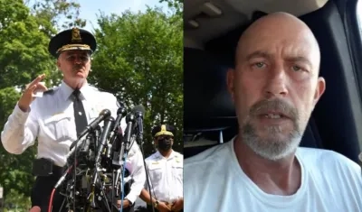 Jefe de la Policía, Thomas Manger y Floyd Ray Roseberry.