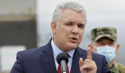 El Presidente de la República, Iván Duque.