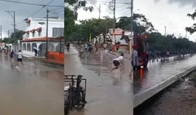 Enfrentamiento de pandillas en la Circunvalar. 