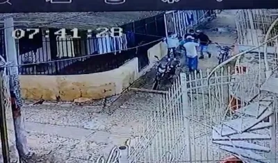 Atraco ocurrido en la mañana de este viernes. 