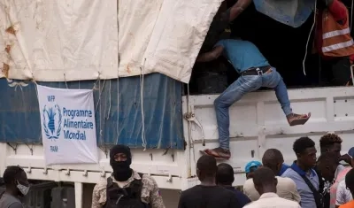 Imagen de los saqueos.