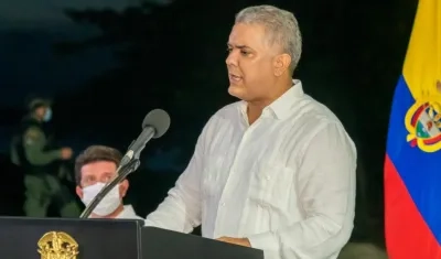 El Presidente de la República, Iván Duque.