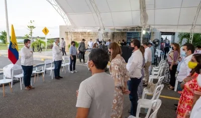 Presidente Iván Duque en Barranquilla.