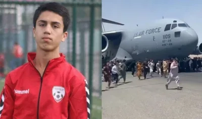 Zaki Anwari, jugador sub-20 de Afganistán. 