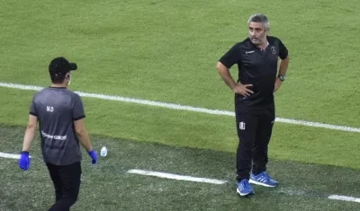 Fernando Dortti, técnico encargado del Once Caldas.