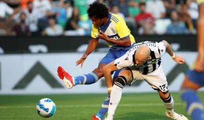 Juan Guillermo Cuadrado, jugador colombiano. 