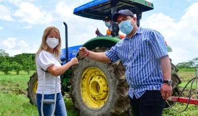 La Gobernadora del Atlántico, Elsa Noguera.