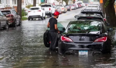 Imagen de las inundaciones.