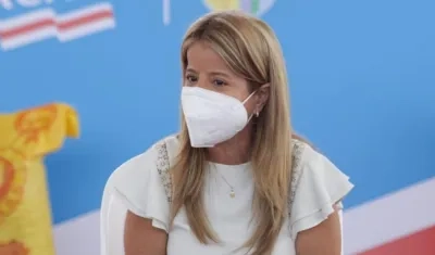 Elsa Noguera, gobernadora del Atlántico.