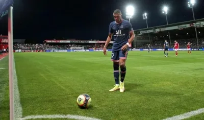 Kylian Mbappe, jugador del PSG. 