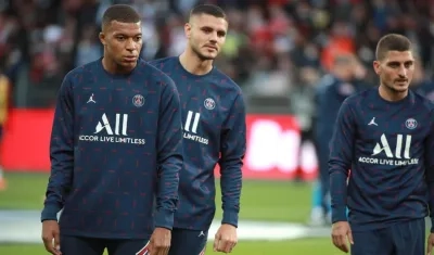 Kylian Mbappe, jugador del PSG. 