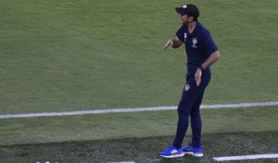 Arturo Reyes, técnico de Junior. 