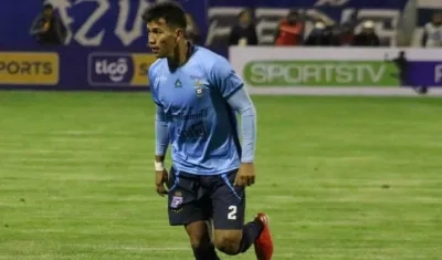 Jesús Sagredo, jugador boliviano. 