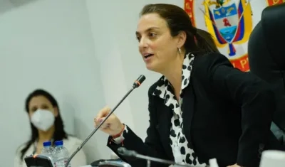 Karen Abudinen, ministra de las TIC.