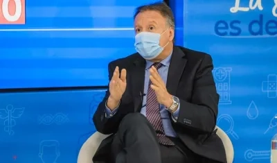 El viceministro de Salud, Luis Alexander Moscoso.