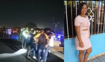 Ibis Damaris García murió en el mismo lugar del accidente. 