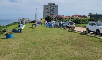 El predio de la discordia.