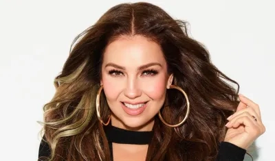 Thalía, cantante mexicana.