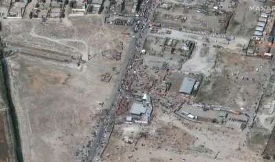 Imagen del aeropuerto de Kabul.