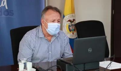 El viceministro de Salud, Luis Alexander Moscoso.