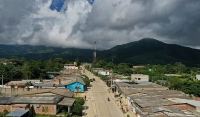 Aspecto del municipio de Pueblo Bello. 