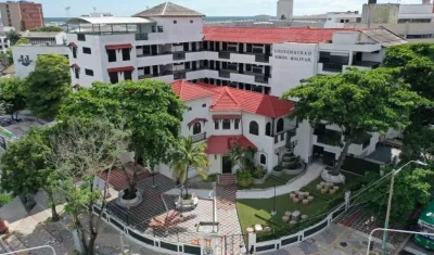 Fachada de la sede 1 de Unisimón.