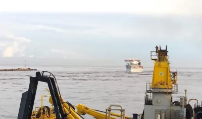 Con el cambio de equipo se espera que mejoren las condiciones del canal navegable.