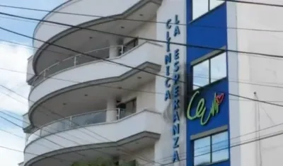 Fachada de la Clínica La Esperanza de Montería.